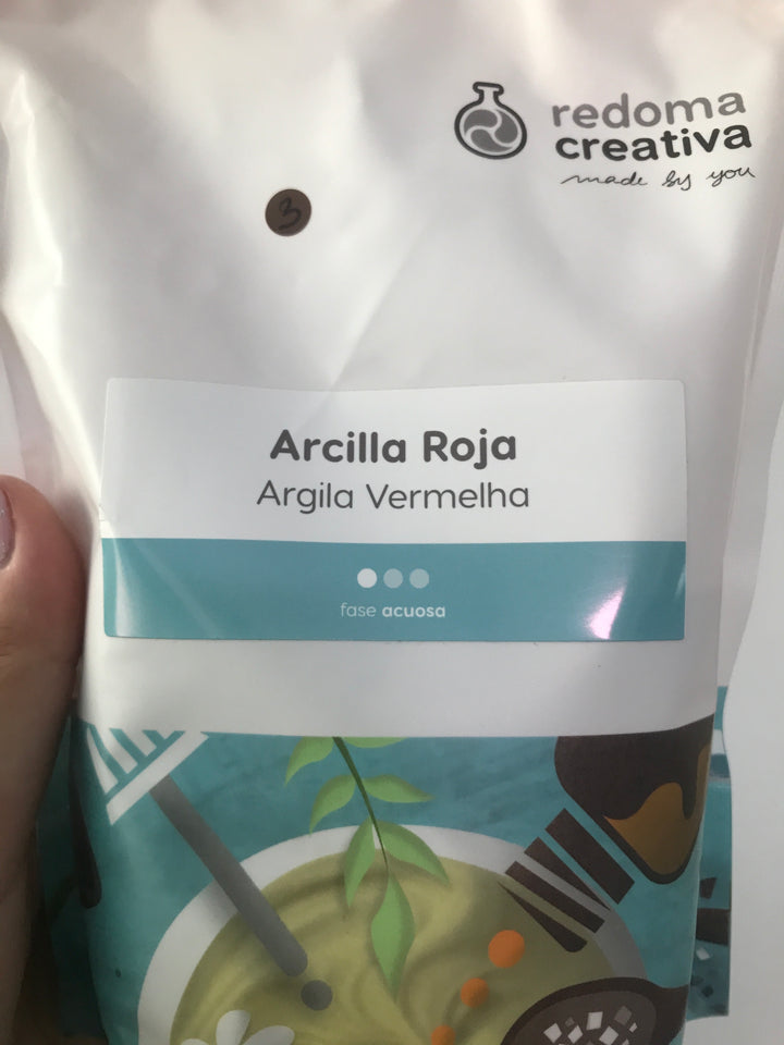 Argila vermelha 500gr