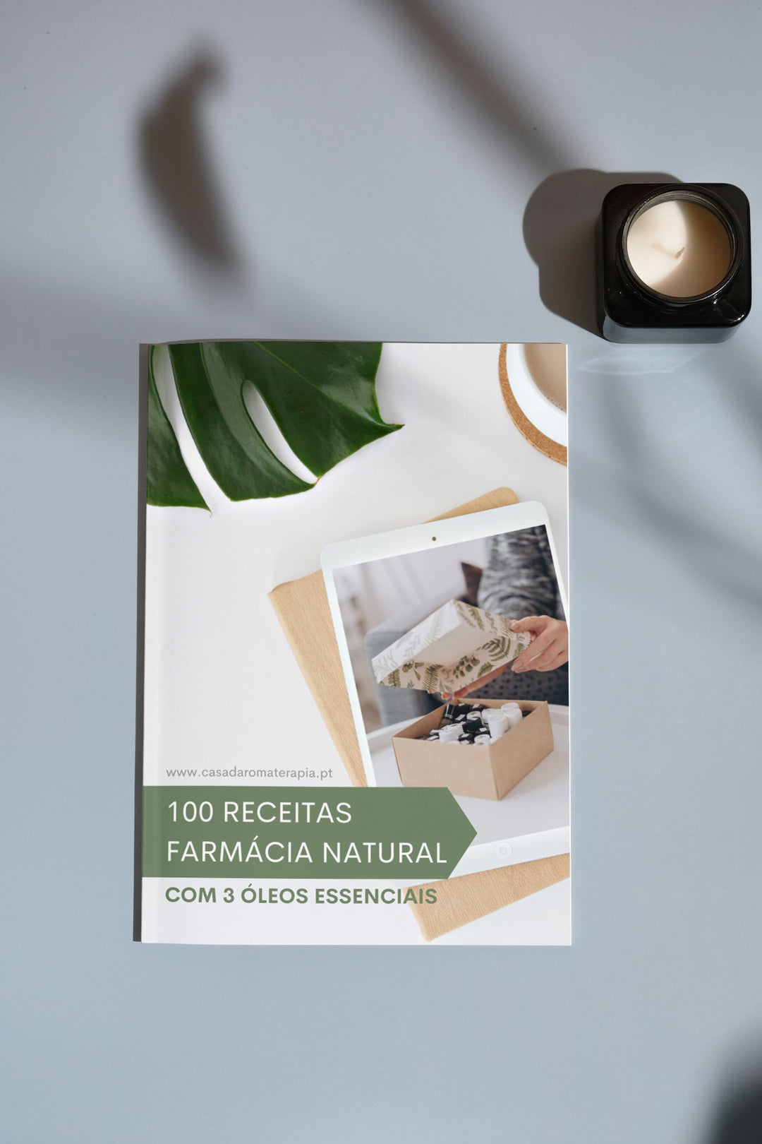 Guia Digital | 100 receitas Farmácia Natural só com 3 óleos essenciais (envio por e-mail)