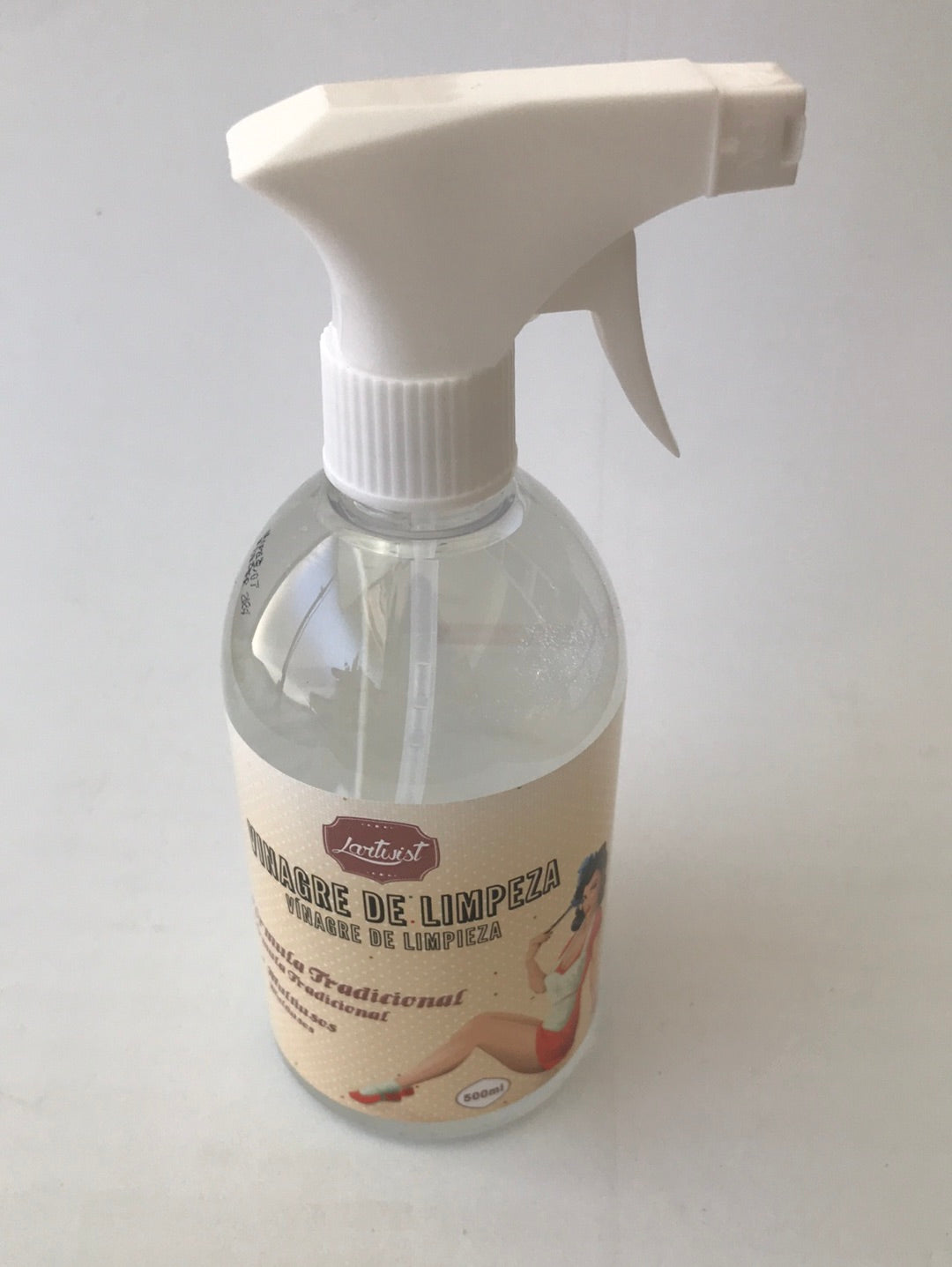 Vinagre 500ml com spray Lartwist **