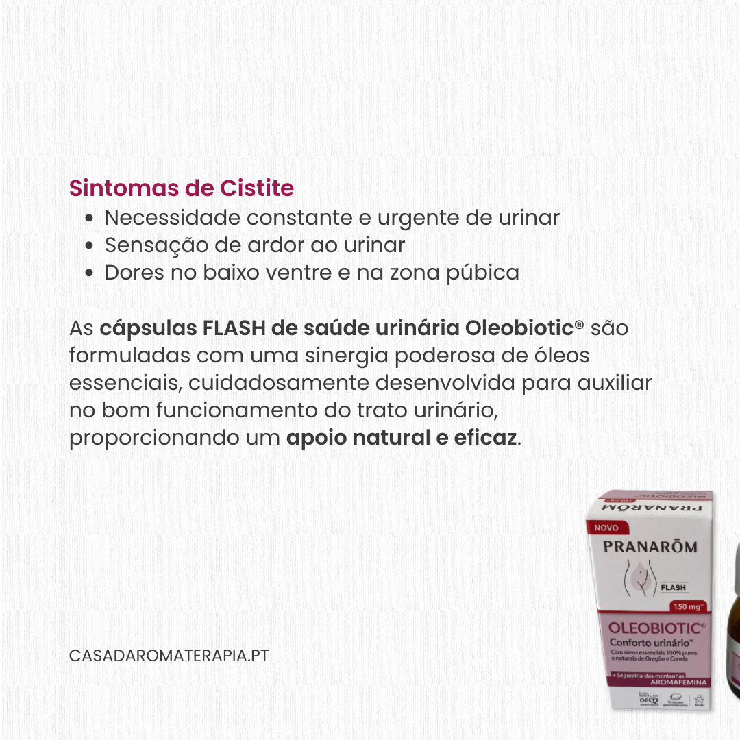 Oleobiotic | Saúde urinária : especial cistites