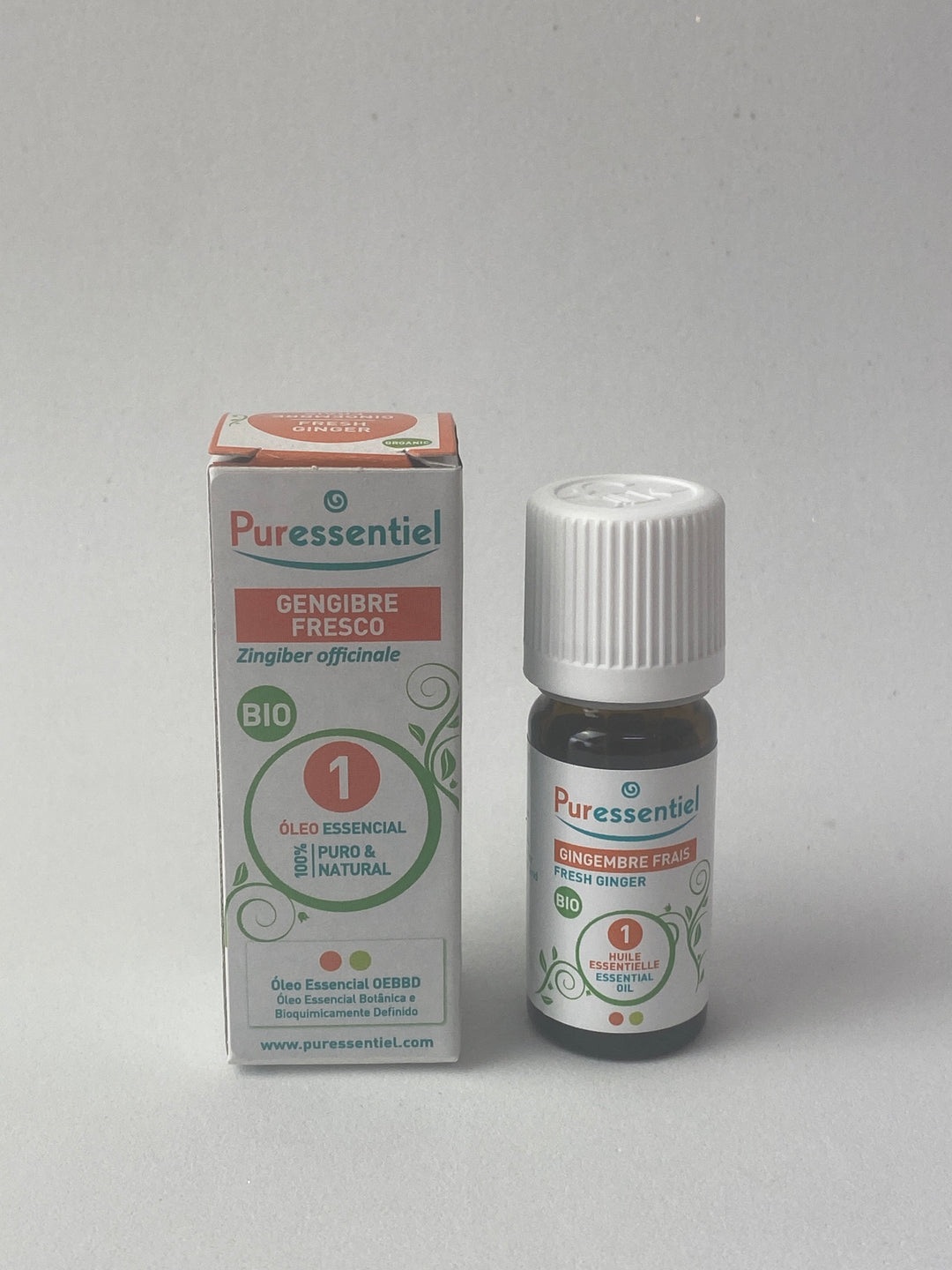 Óleo Essencial de Gengibre 5ml bio | Zingiber officinale