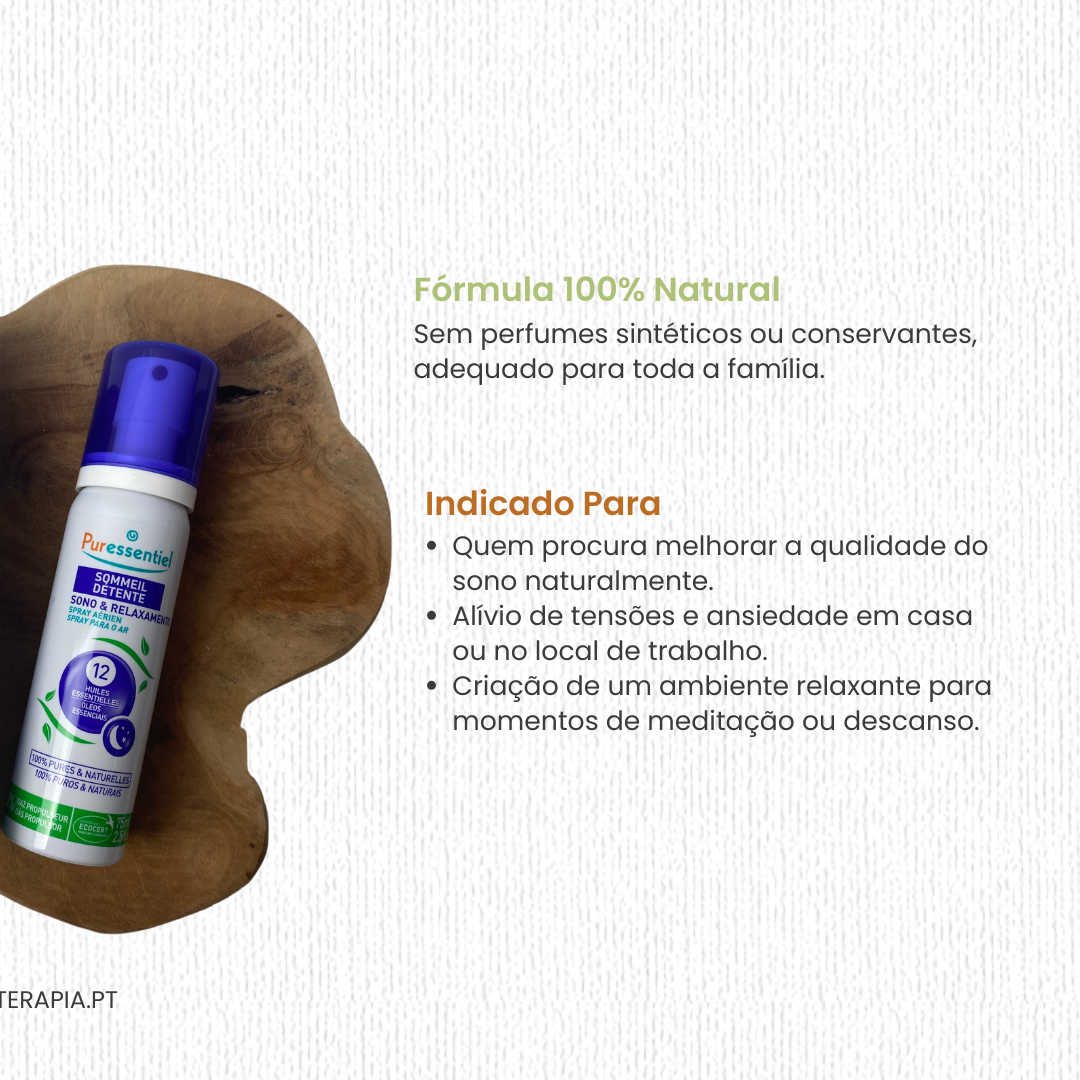 Sono & Relaxamento Spray para o Ar – 75ml