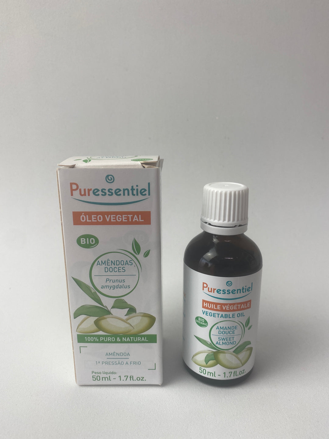 Óleo Vegetal de Amêndoas Doces BIO - 50ml