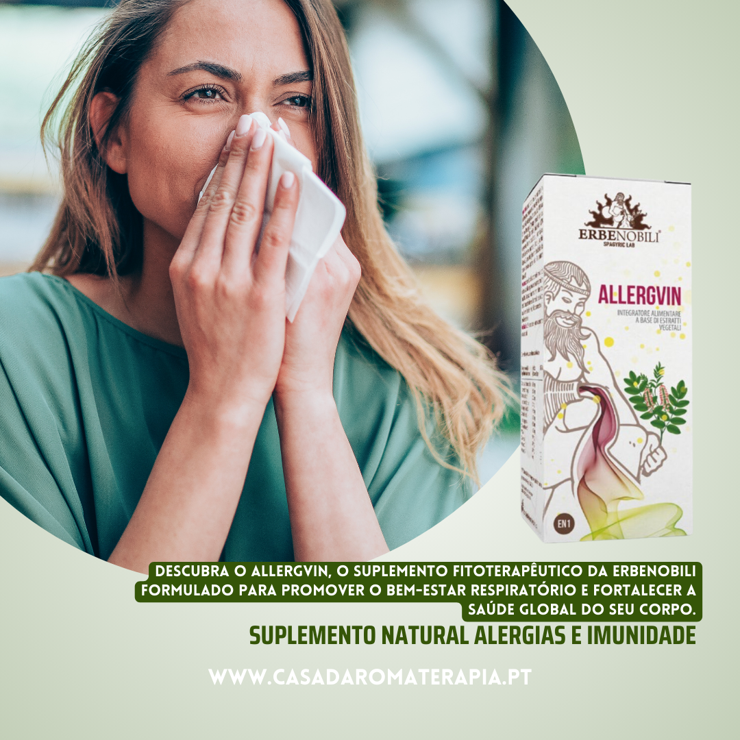 Suplemento Natural - Alergias e Imunidade | ALLERGVIN 60cps