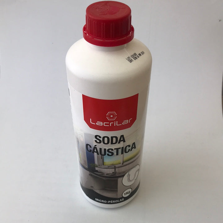 Soda Cáustica em pérolas | Lacrilar 1Kg