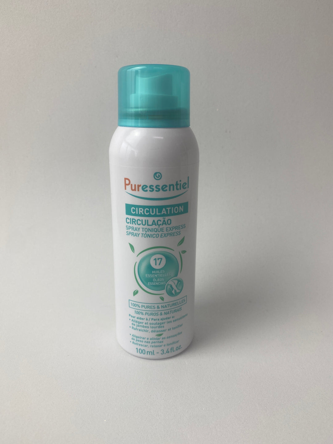 Spray Tónico Express Circulação 100ml | Alívio Imediato para Pernas Cansadas