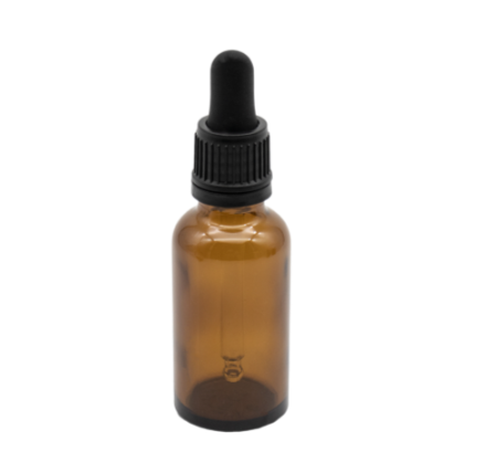 30ml bottle with amber glass pipette