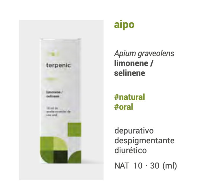 Óleo Essencial Aipo 10ml | Apium graveolens