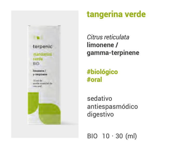 Óleo Essencial Tangerina verde 10ml bio | Citrus reticulata