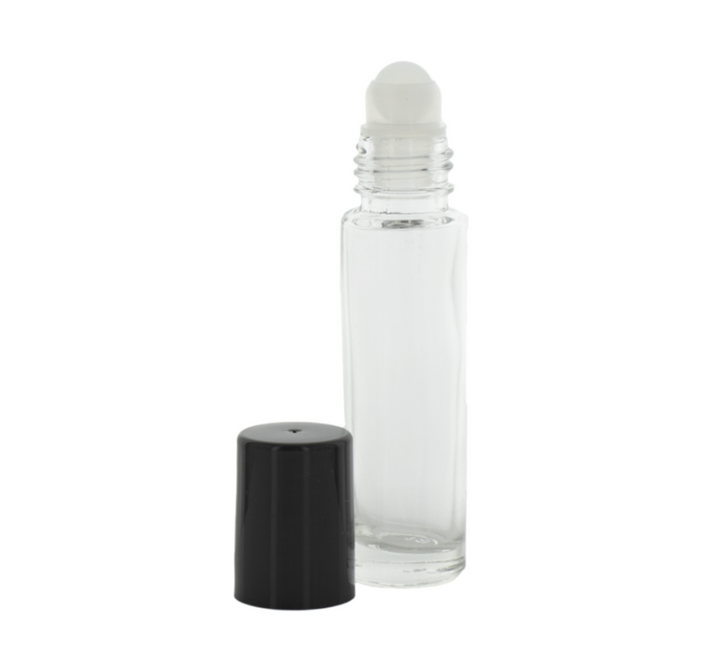 Frasco roll-on 10ml vidro transparente