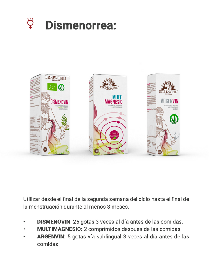 Suplemento natural -  Ciclo menstrual | Dismenovin 50ml ***