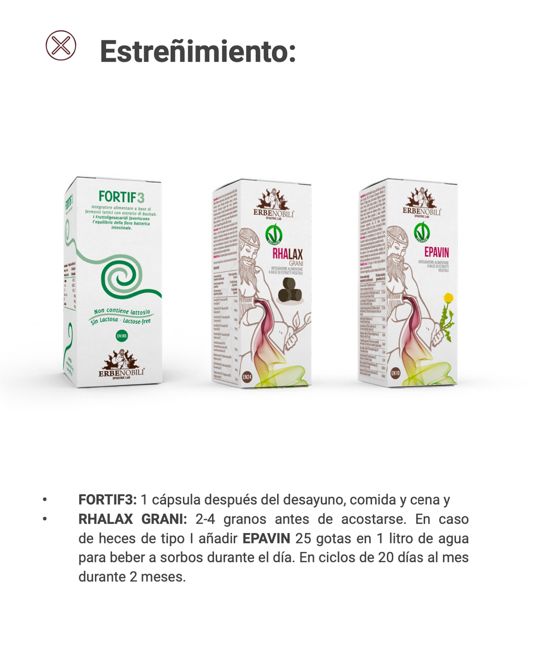 Suplemento natural Rhalax Grani | Trânsito intestinal ***