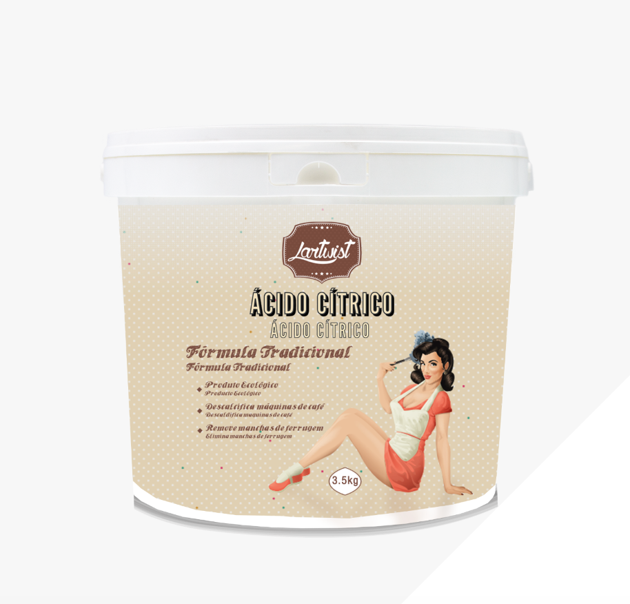 Ácido Cítrico (Frasco 650grs) (Lartwist)