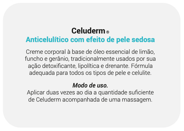 Bio anti-cellulite formula (celuderm) 