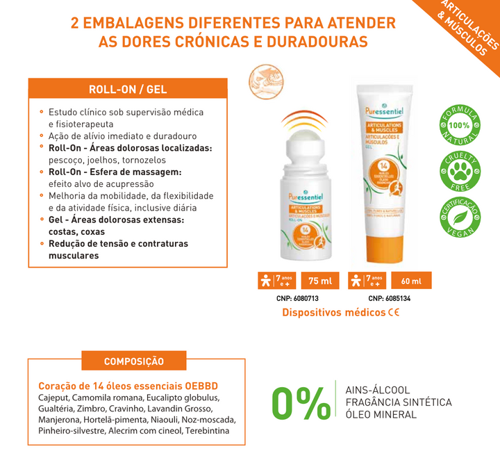 Articulações & Músculos Roll-On Dores 75ml