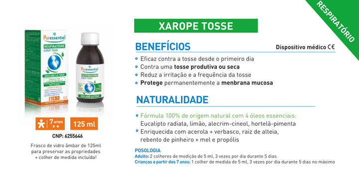 Respiratório Xarope Tosse 125ml