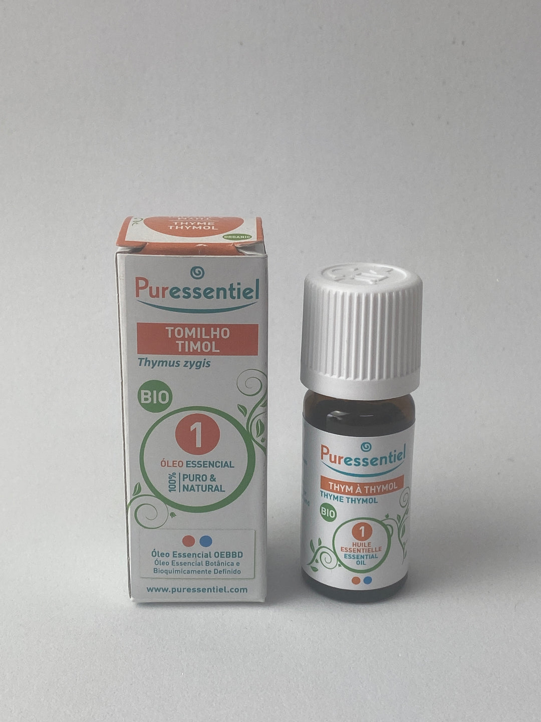 Óleo Essencial de Tomilho QT. Timol 5ml bio |  Thymus vulgaris