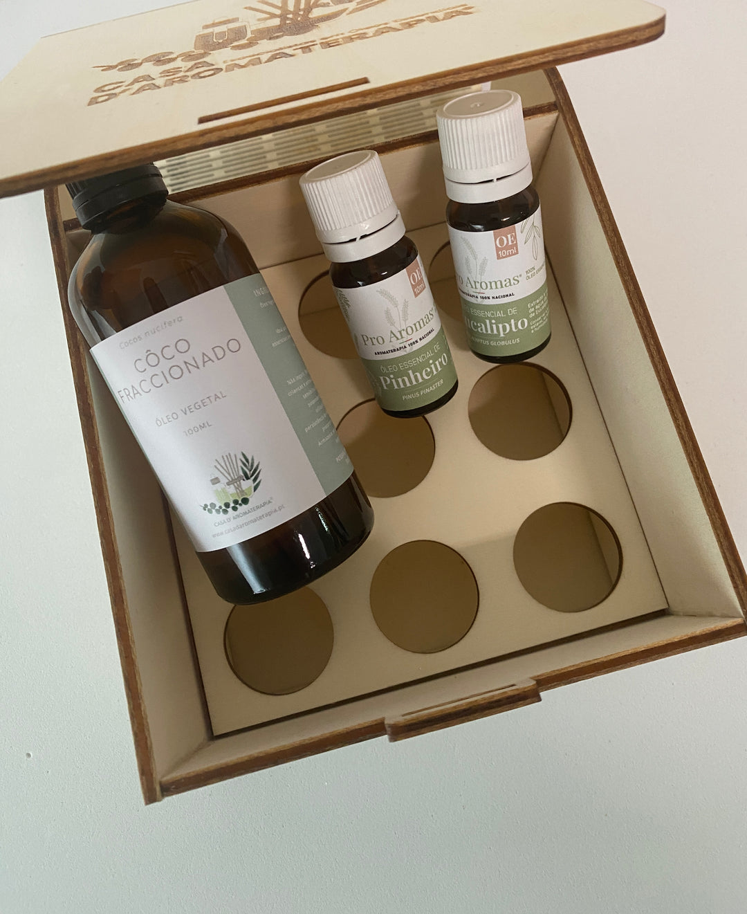 Kit Conforto de Inverno  (3 óleos + caixa madeira) -30%