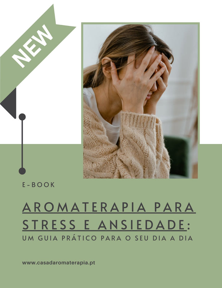 E-Book |  Aromaterapia para Stress e Ansiedade (envio por e-mail)