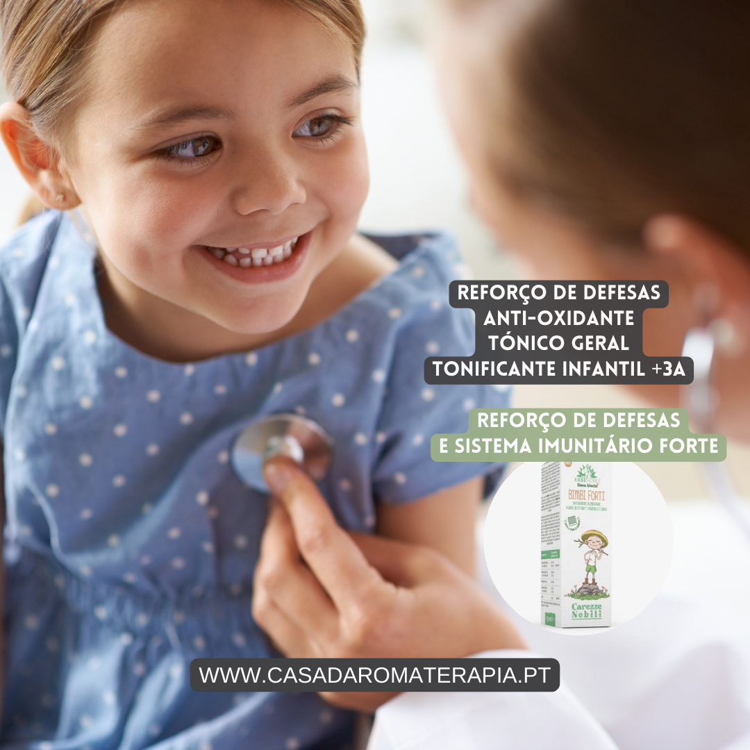 Suplemento natural Infantil - Imunomodulador +3A | Bimbi forti (Validade 01/25)