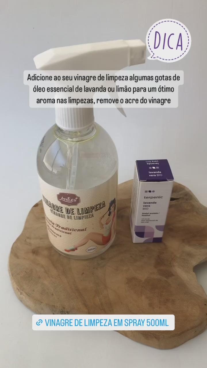 Vinagre 500ml com spray Lartwist **