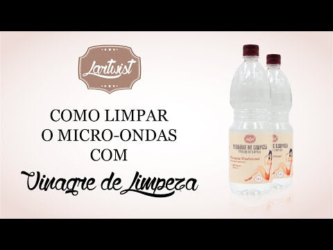 Vinagre 500ml com spray Lartwist **