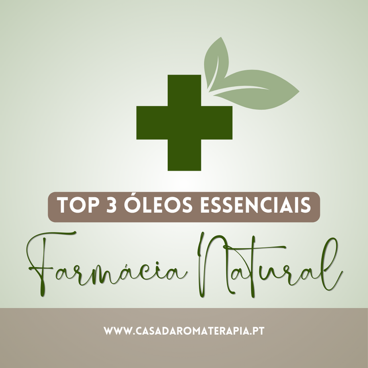 Top 3 Óleos Essenciais: Farmácia Natural (+receitas) -20%